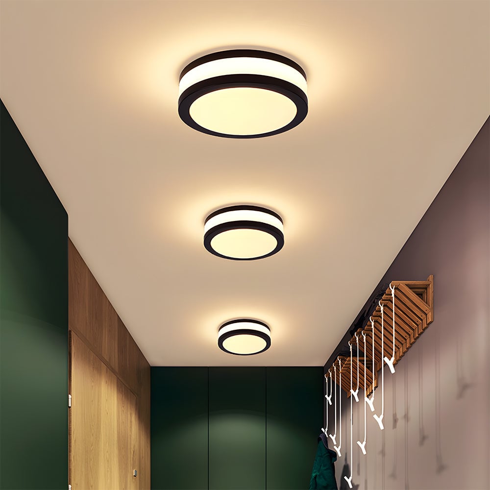 リビングルーム用のモダンなフラッシュシーリングライト