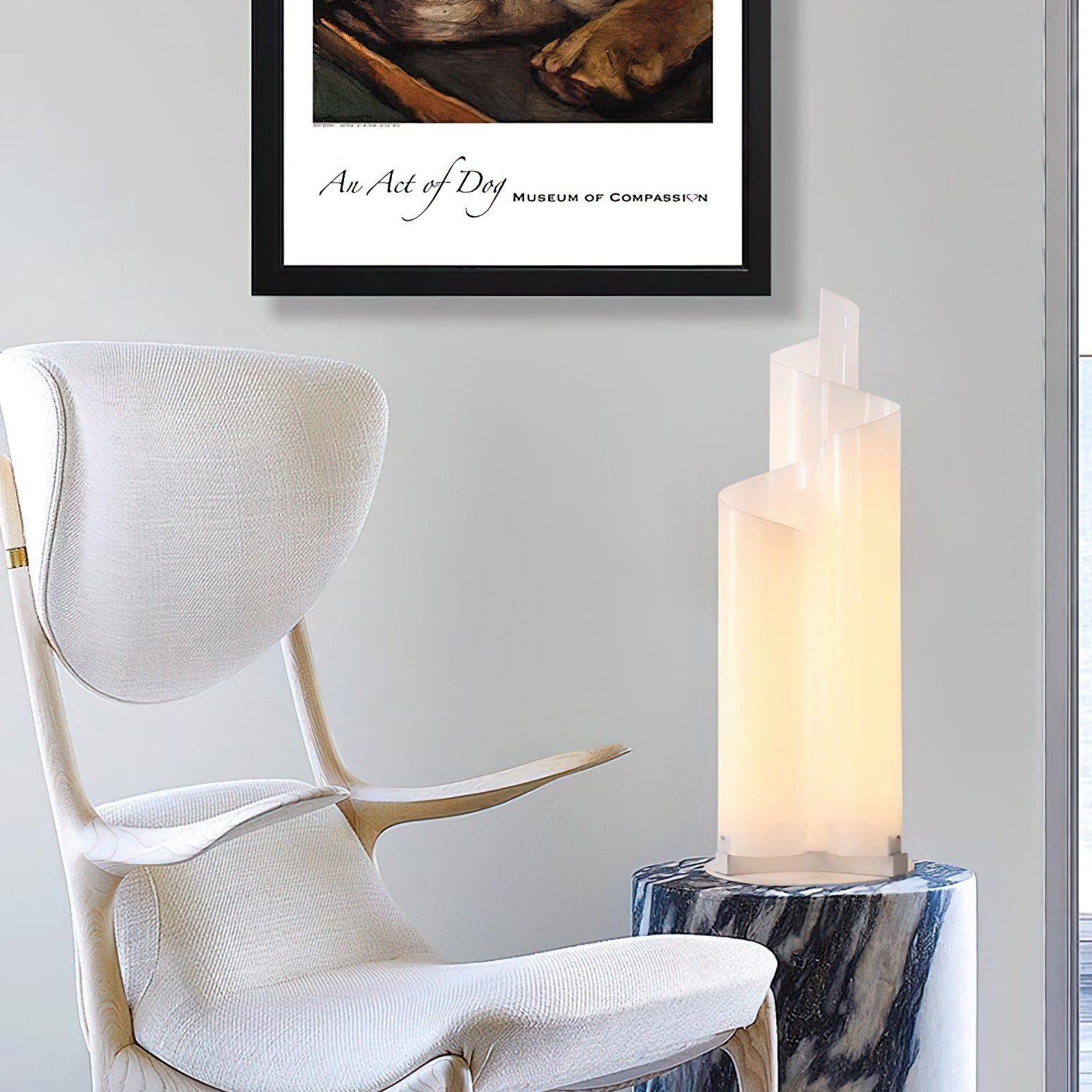 フローアークメラテーブルランプ