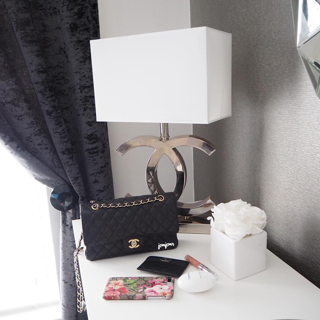 ステンレススチールテーブルライト