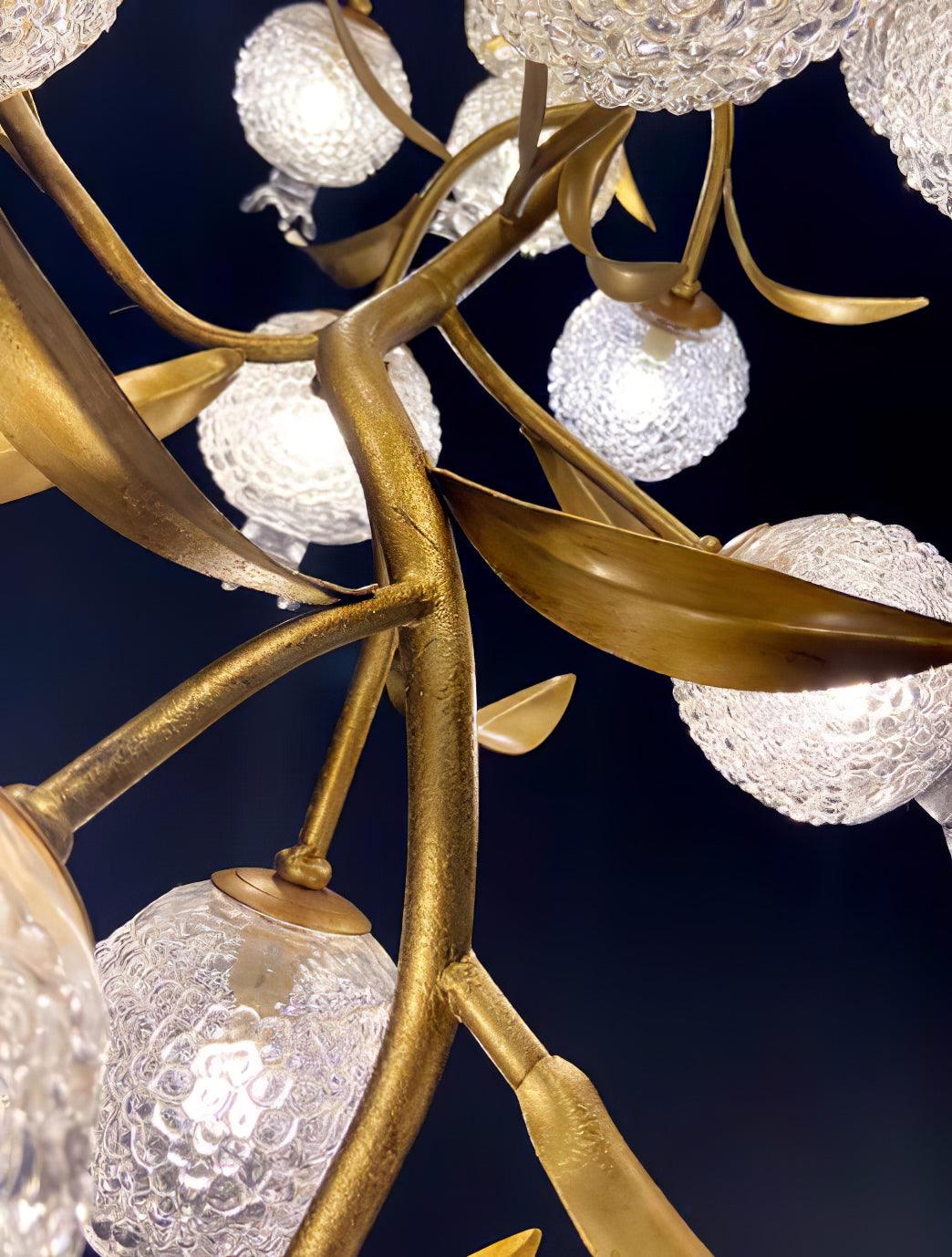 ザクロ真鍮シーリングランプ