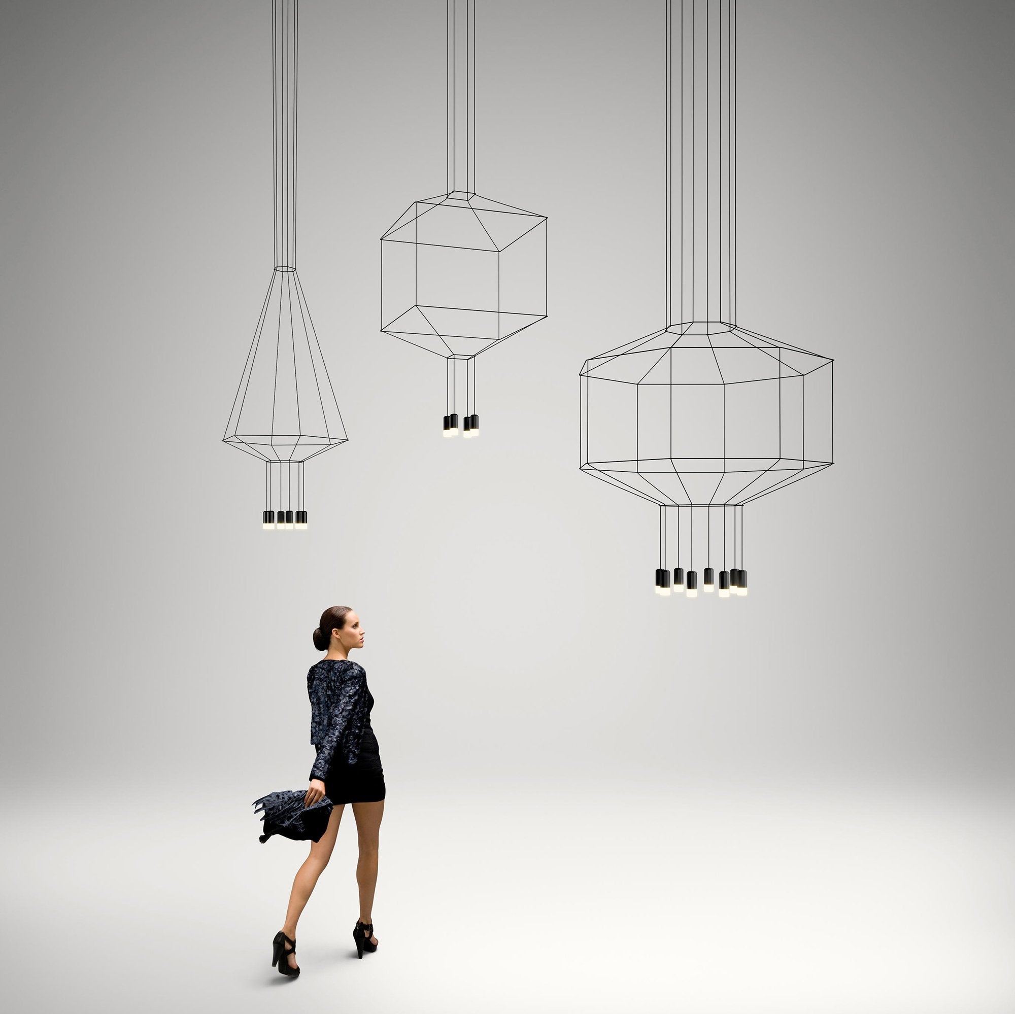 Lines 3D Hanging Lamp