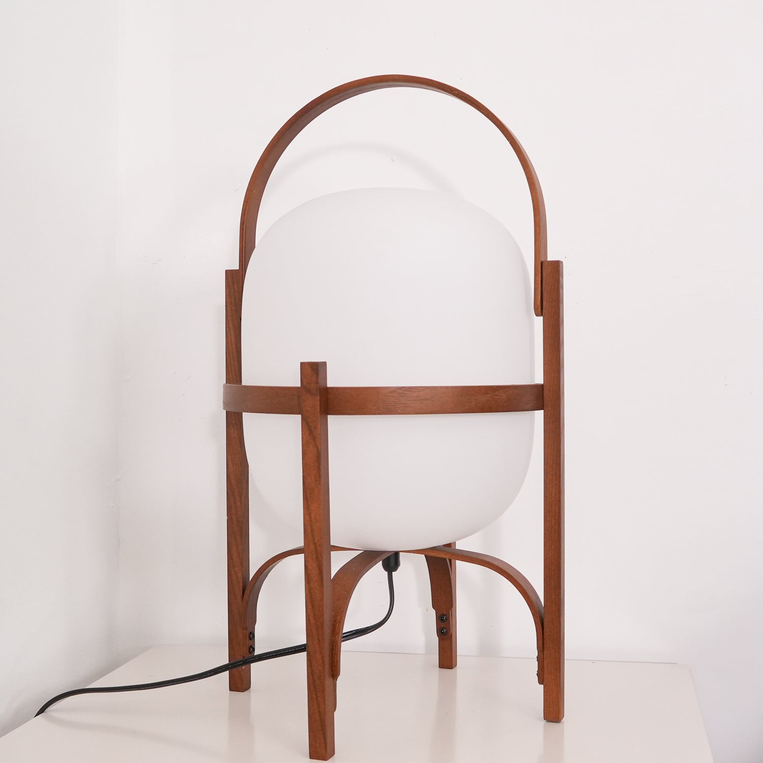 Lantern Glass Table Lamp