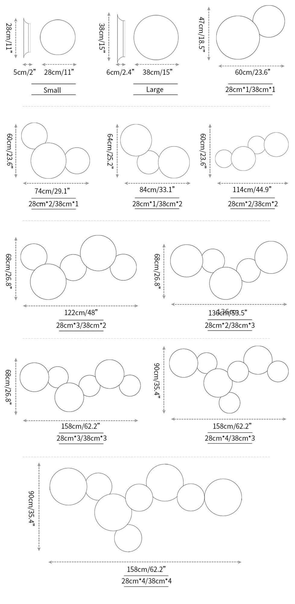 パック ウォールアート ウォールランプ
