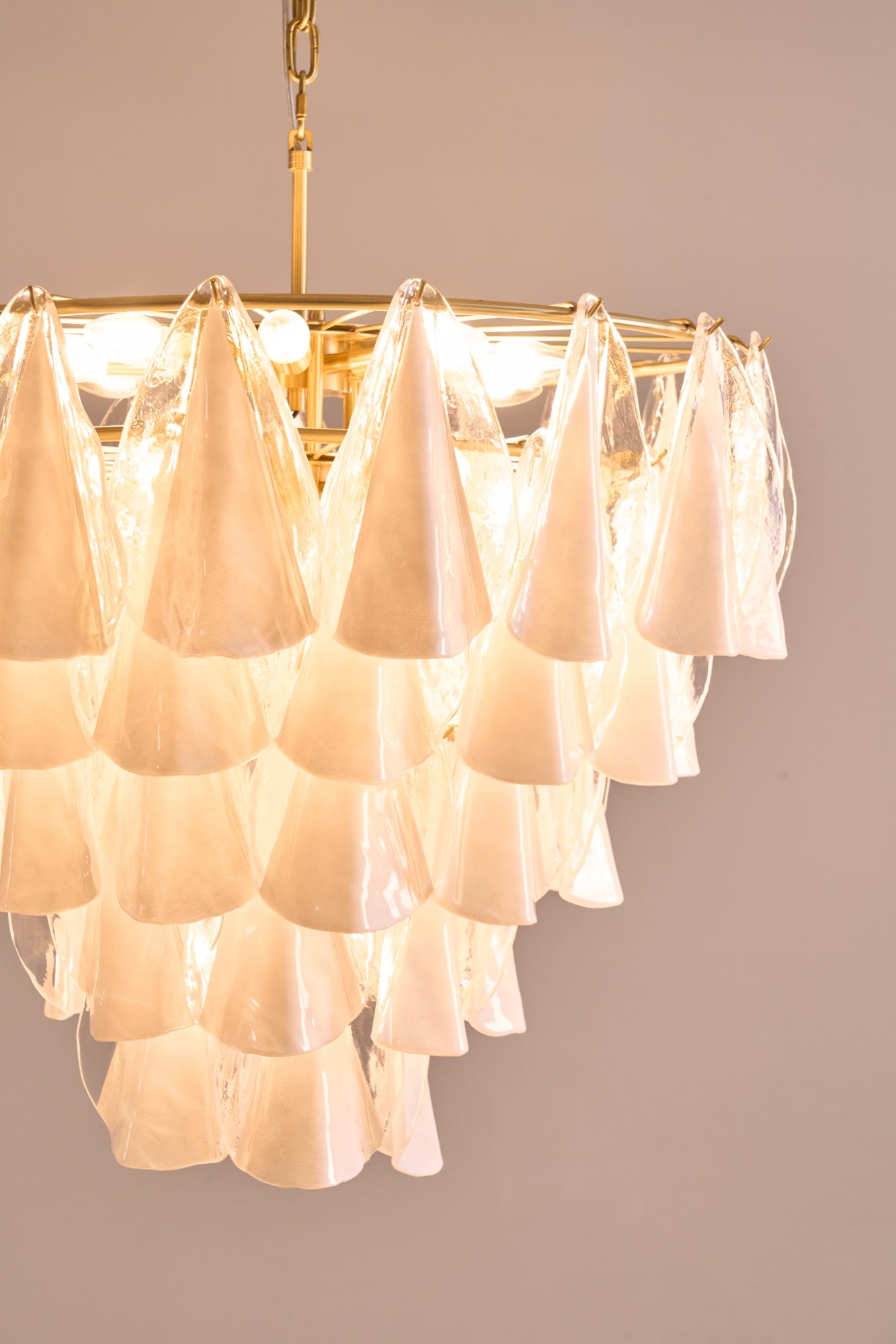 Lunara White Chandelier