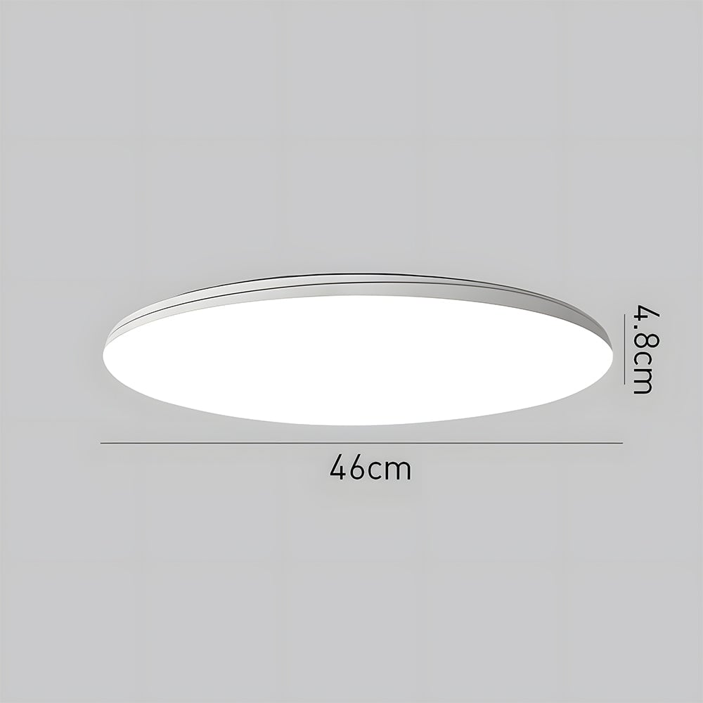 シンプルなPP素材のLED寝室用シーリングライト