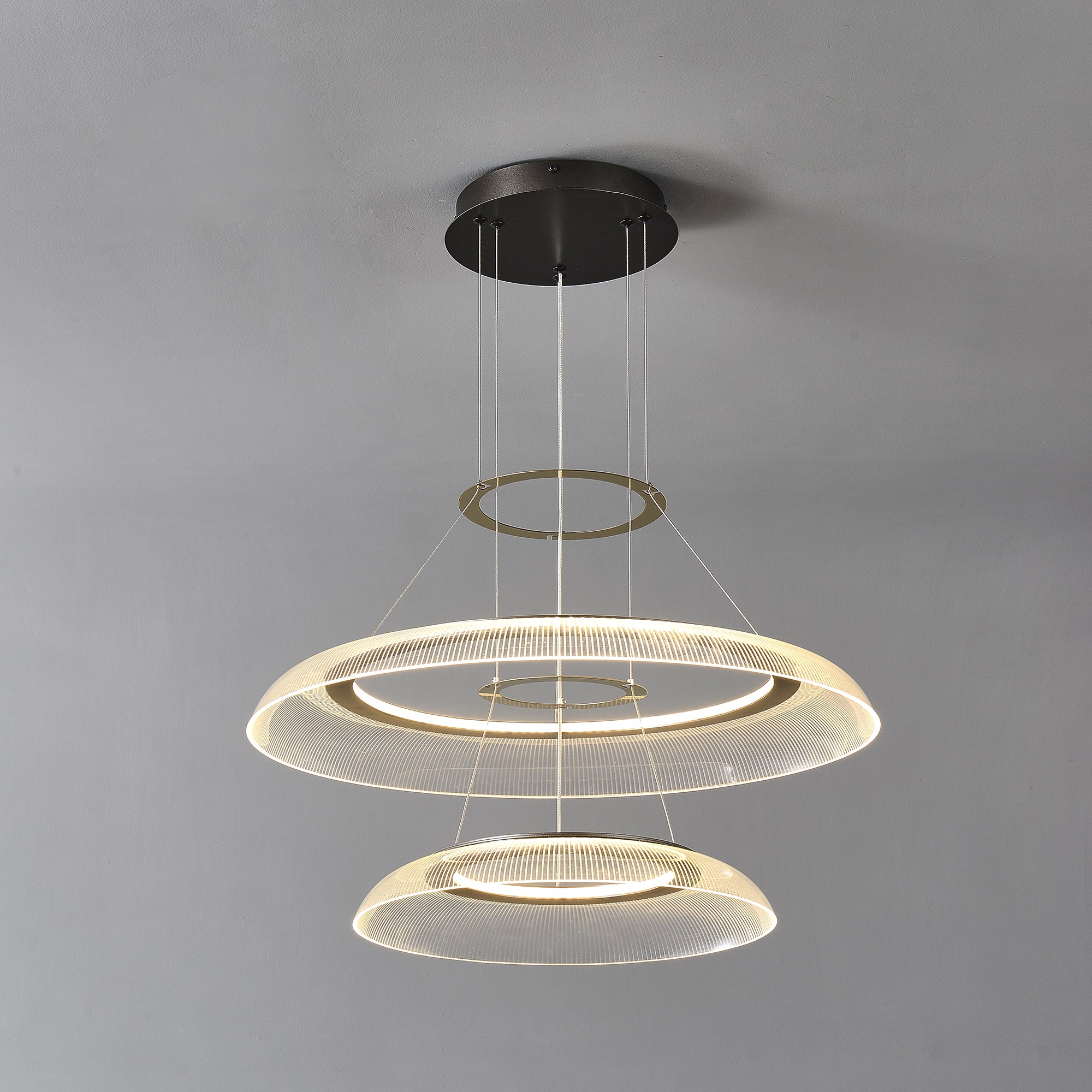 Graduated Circle Chandelier