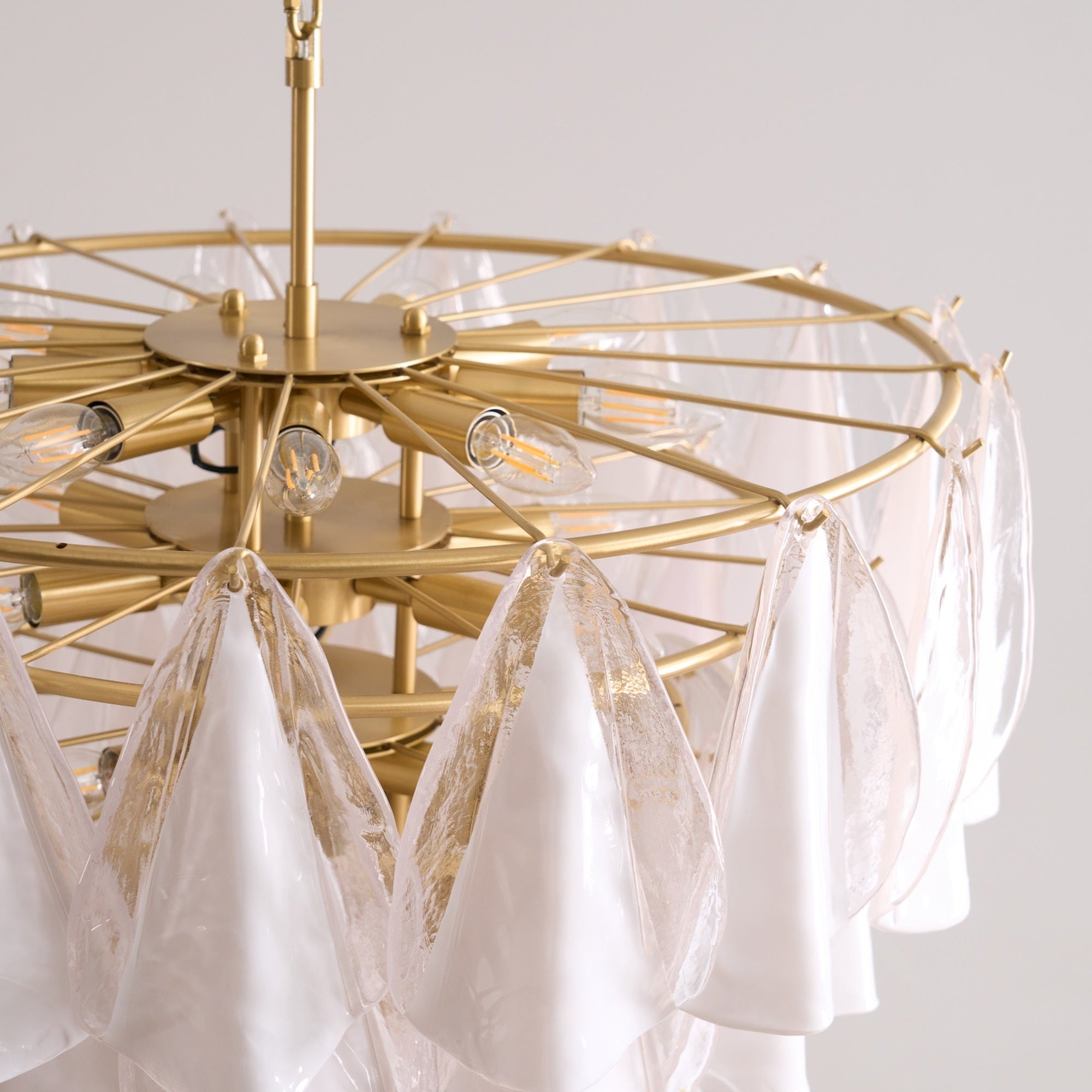 Lunara White Chandelier