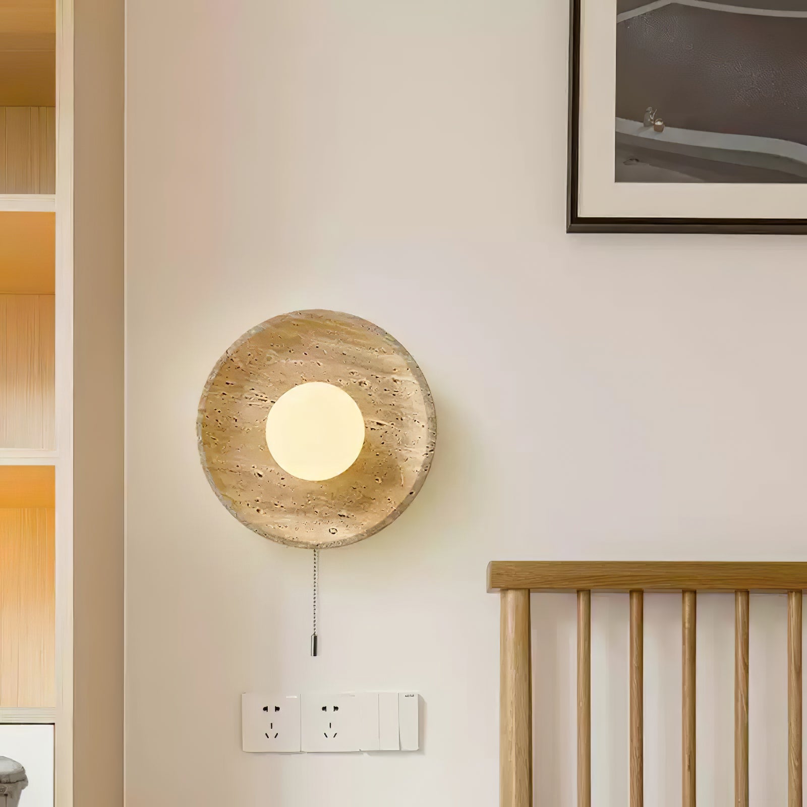 ストーン月食ウォールライト