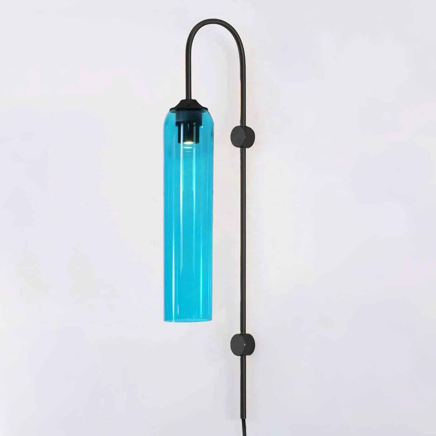 Modern Glass Plug-In Wall Lamp