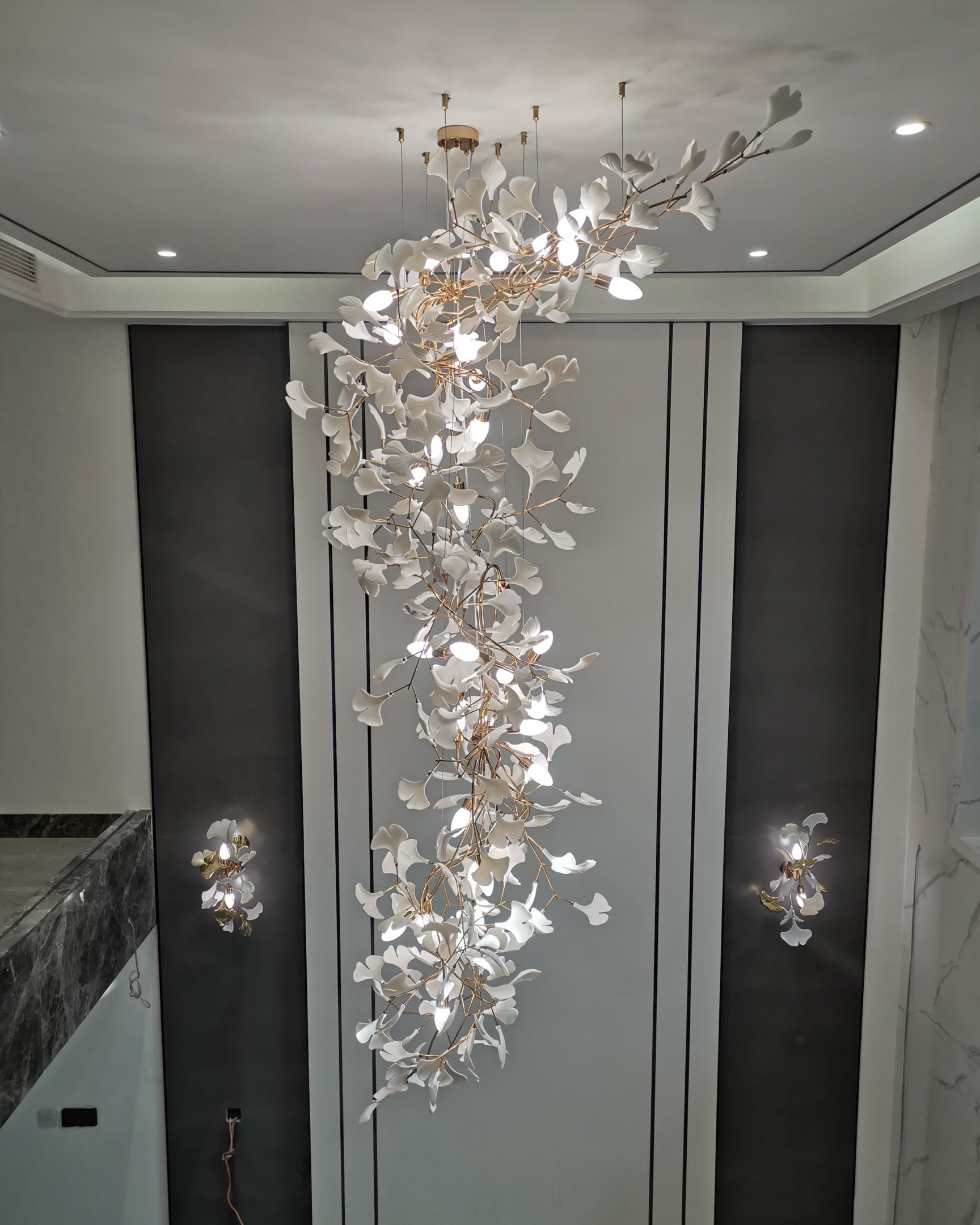 Gingko Chandelier A
