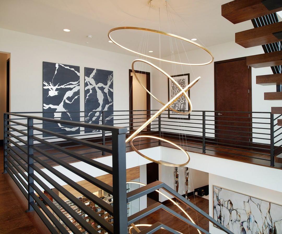 ロホヤのゴールドシャンデリア