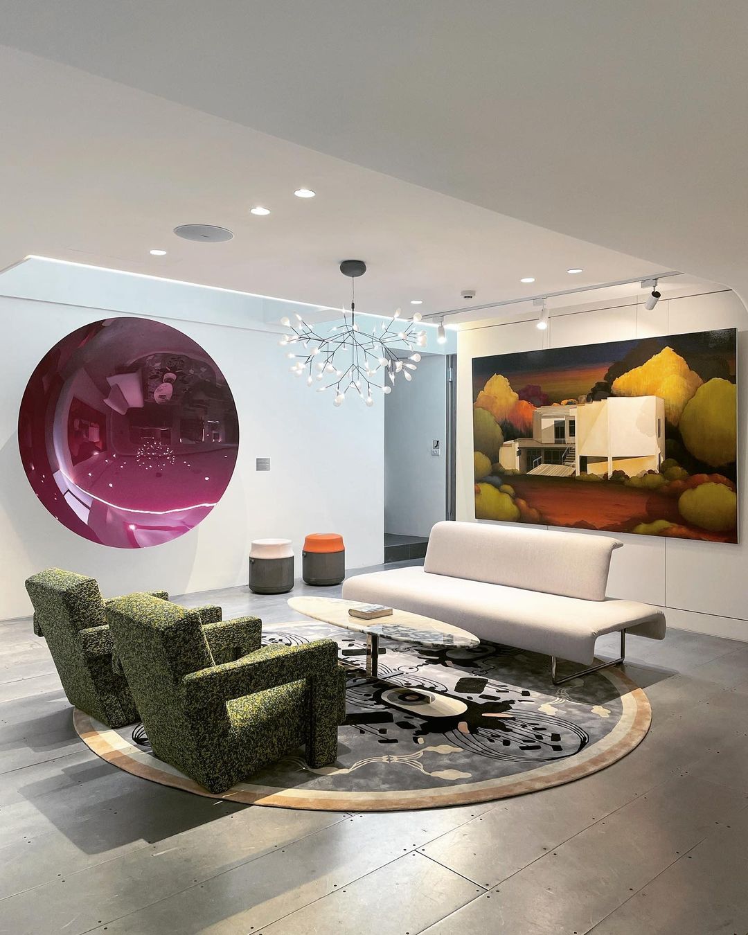 ヘラクレウム ブラック シャンデリア