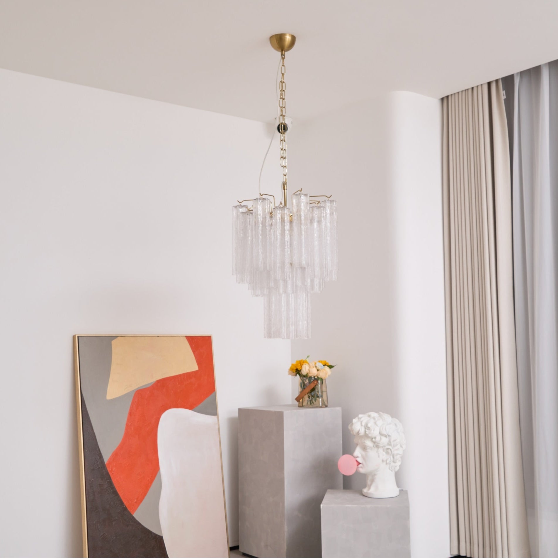 Giselle Glass Chandelier