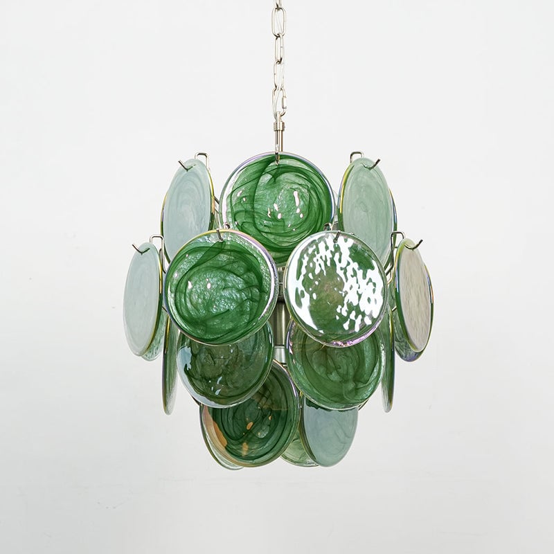Loire Valley Glass Chandelier