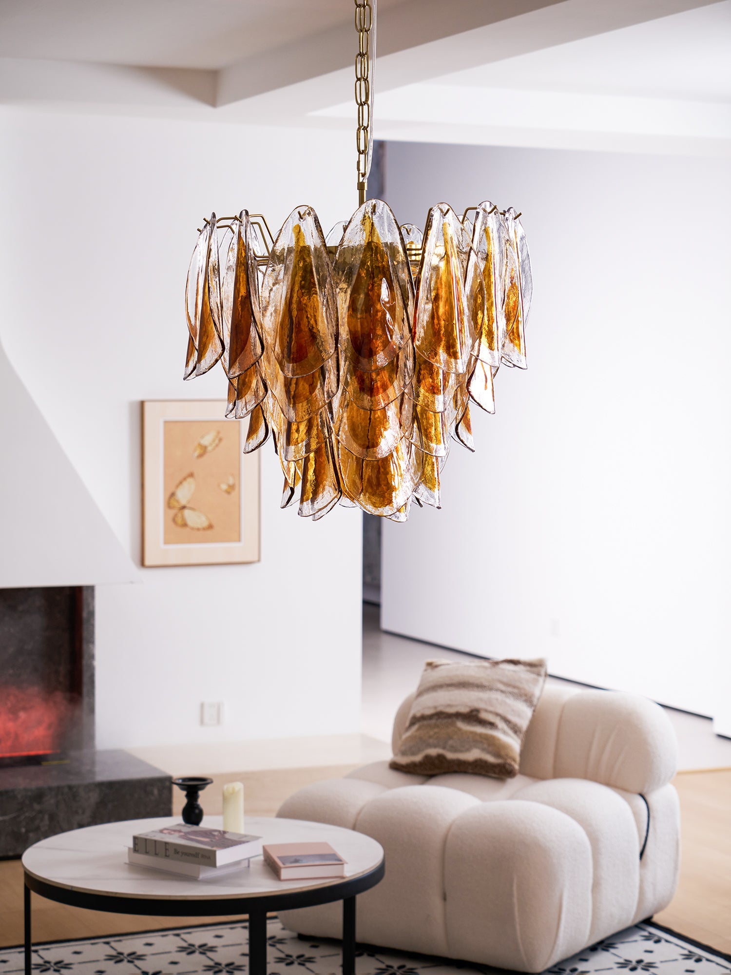 Solviva Glass Chandelier
