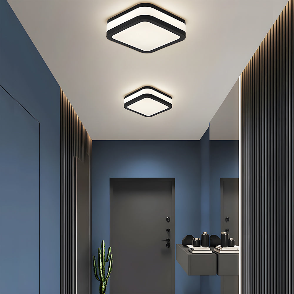 リビングルーム用のモダンなフラッシュシーリングライト