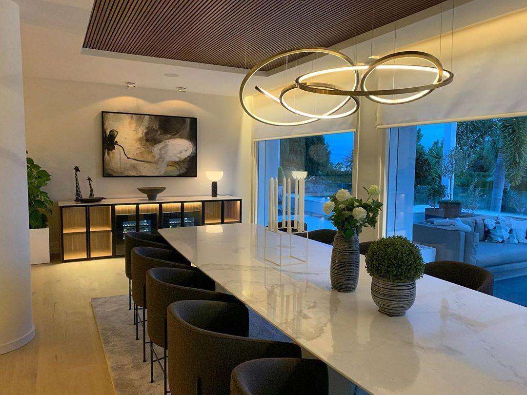 Lohja Gold Chandelier