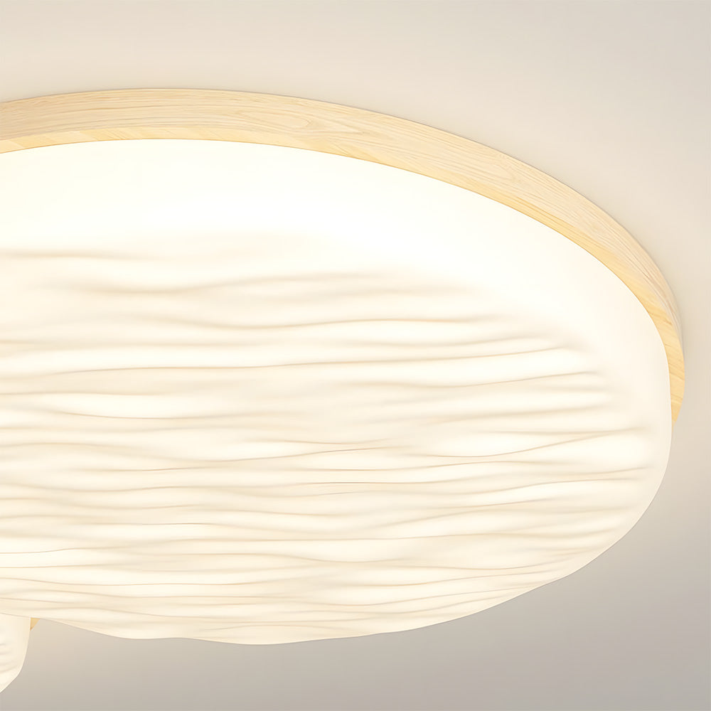 モダンな鉄製寝室用LEDフラッシュシーリングライト