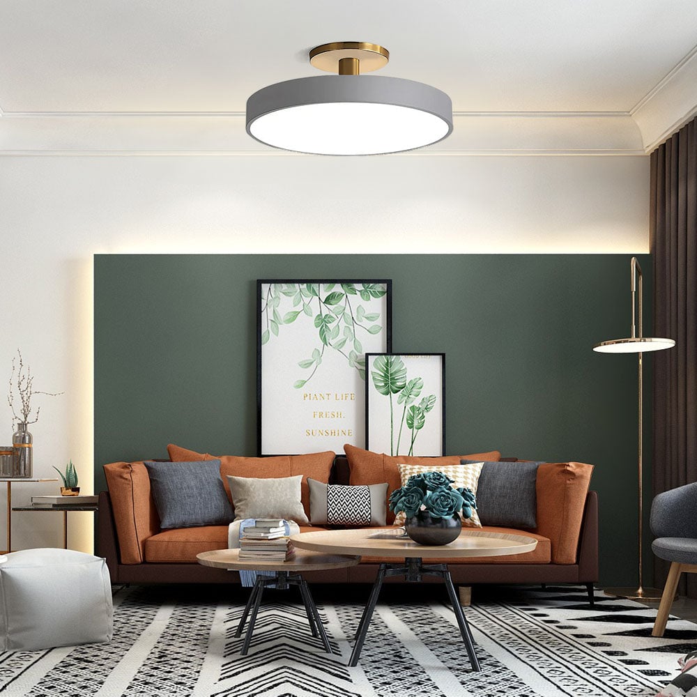 シンプリシティ シーリングライト 3色切替可能 グレー 30cm