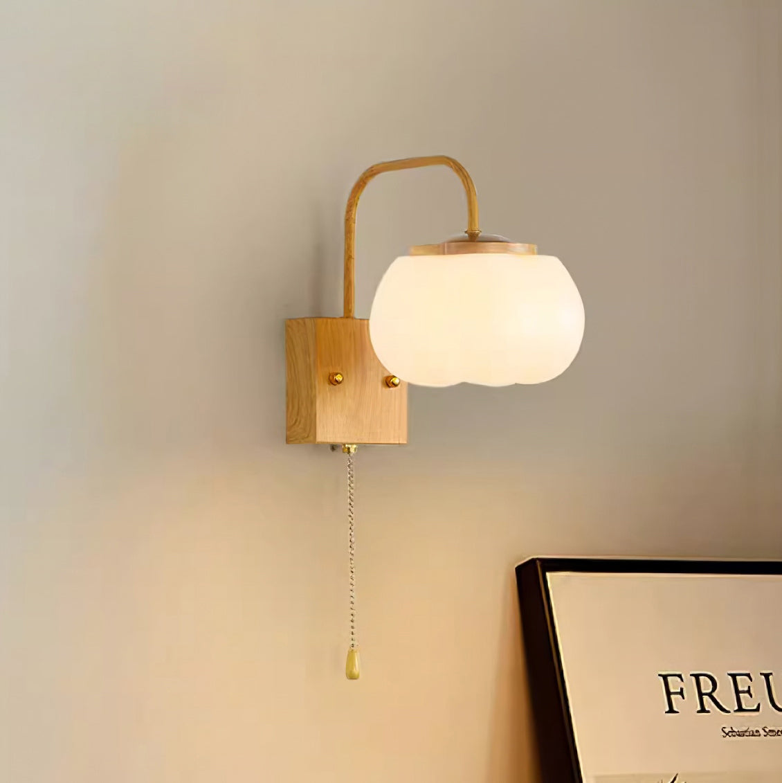 ペタパンプキンウォールランプ