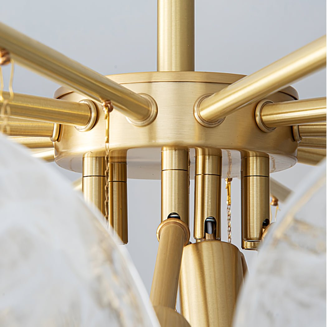 ニンバスクラウドガラスシャンデリア