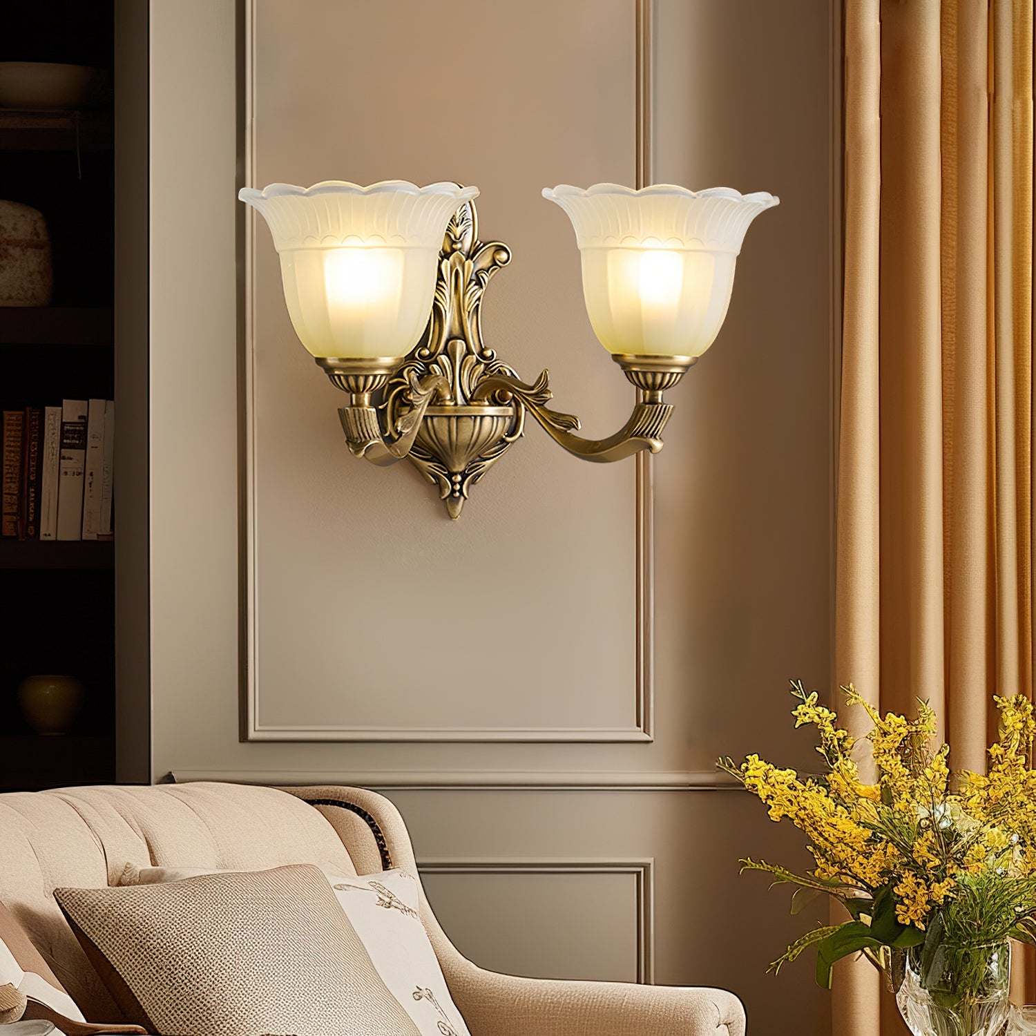 Pannon Floral Wall lamp