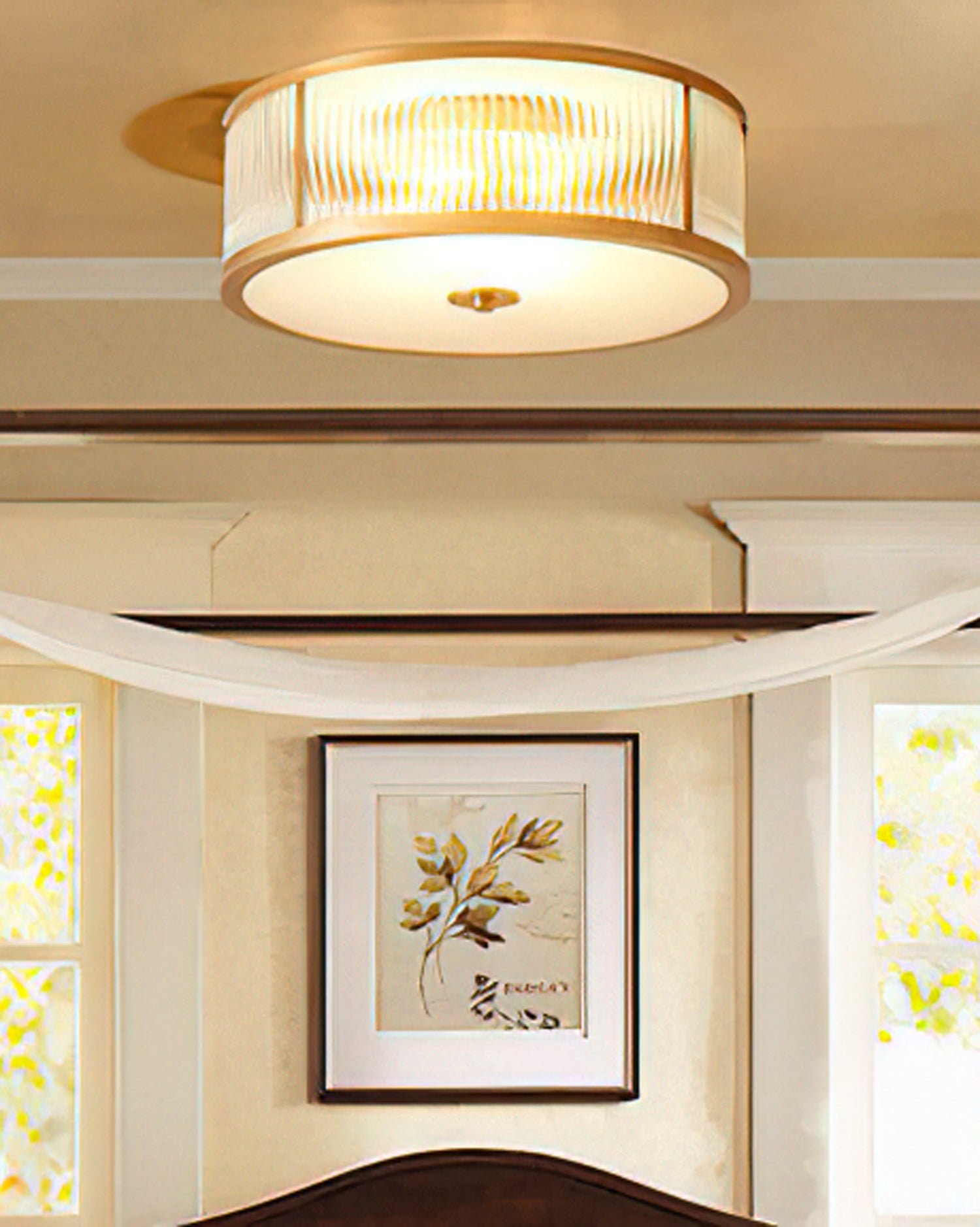 Geneva Glass CeIling Lamp