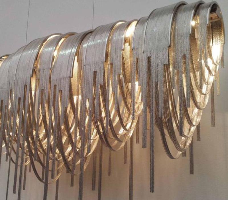 Volver Long Chandelier