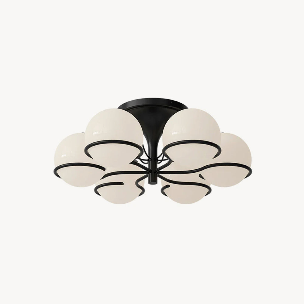 球形シーリングランプ