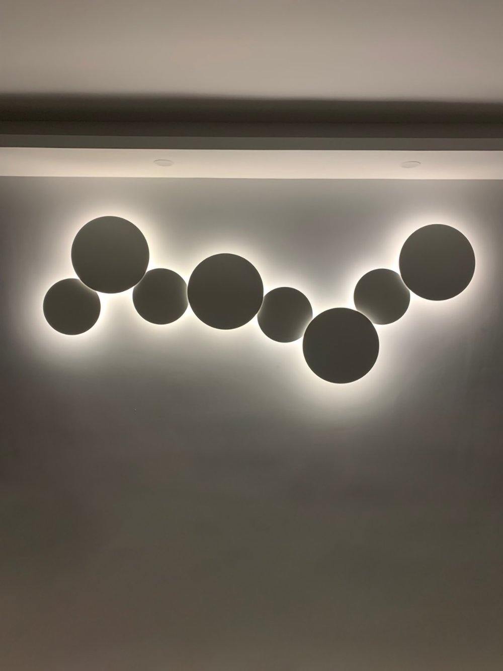 Puck Wall Art Wall Lamp