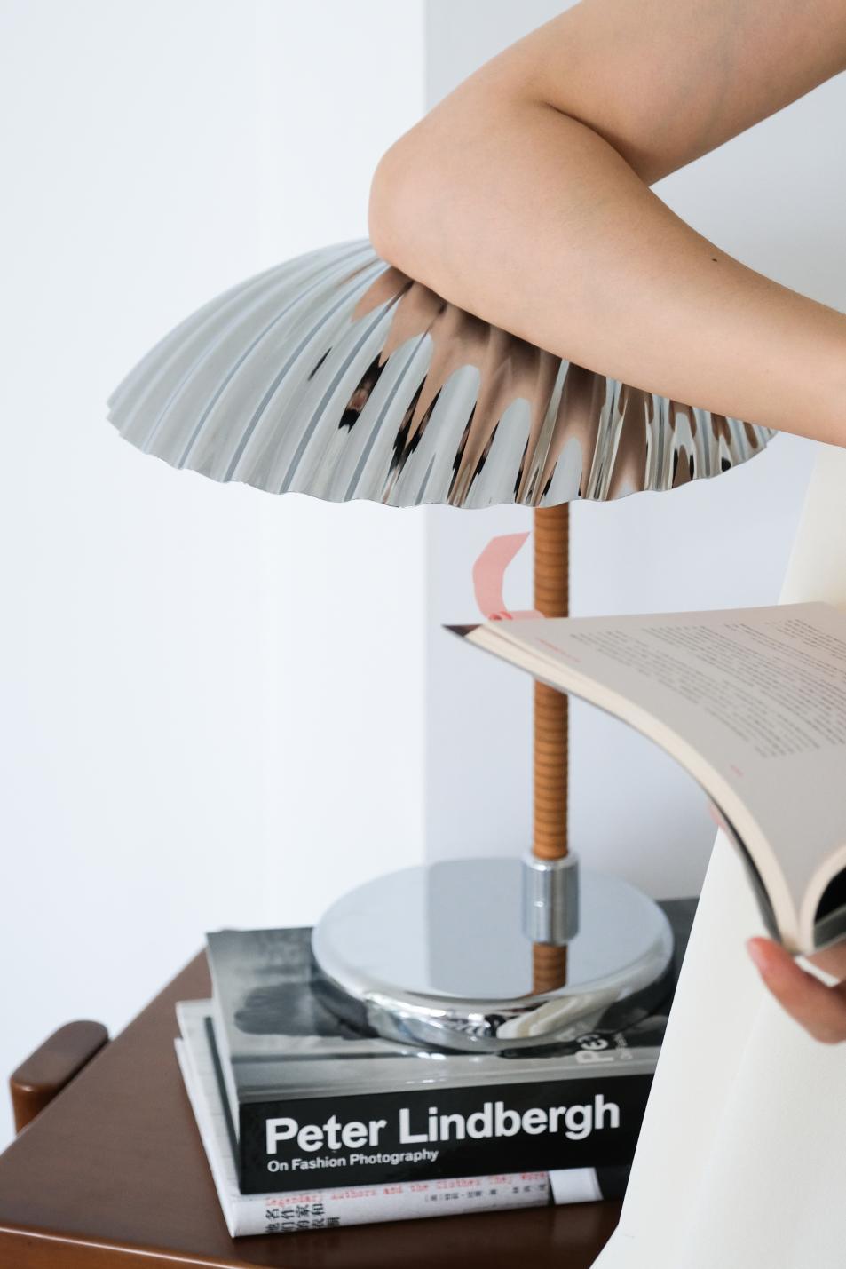 真鍮シェルテーブルランプ