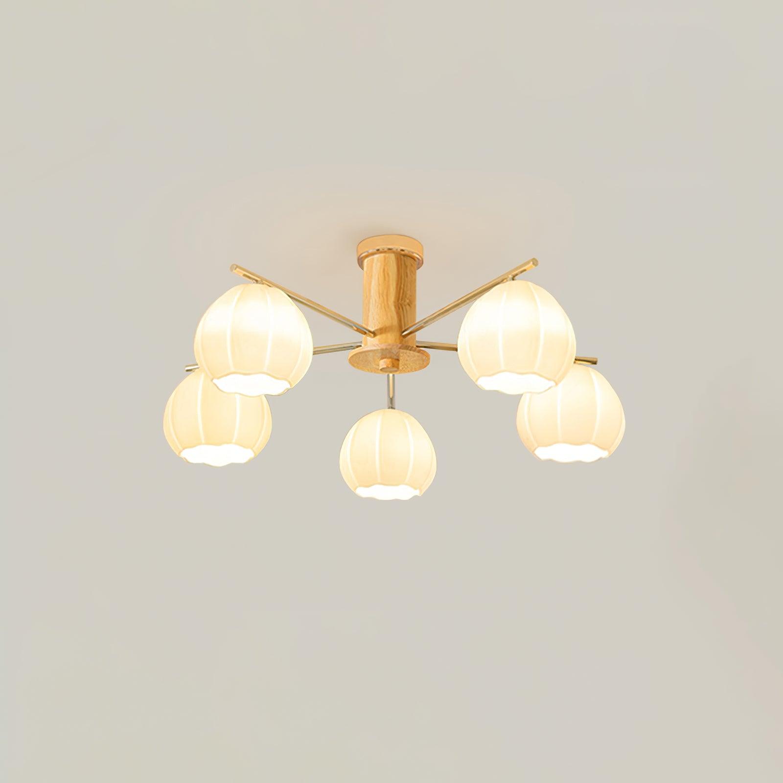 花のつぼみシーリングランプ