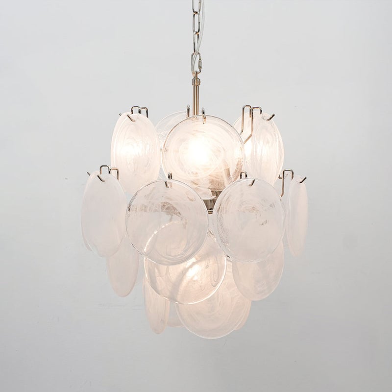 Loire Valley Glass Chandelier