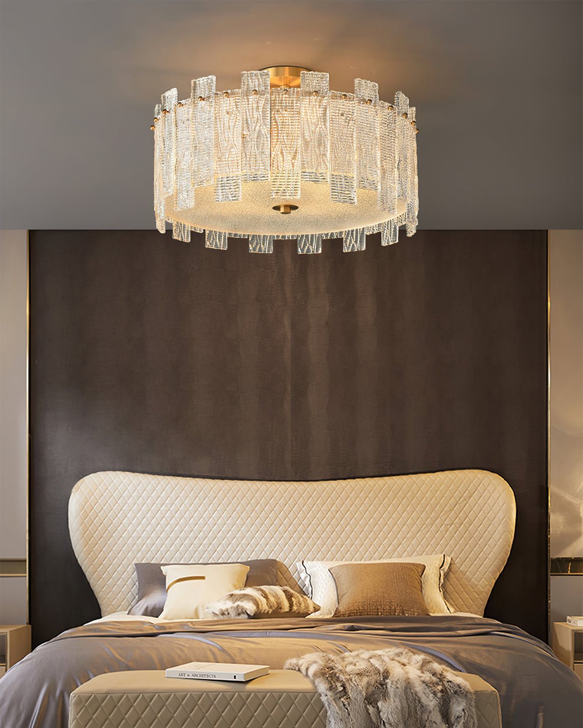 Scattered Glass Ceiling Lamp