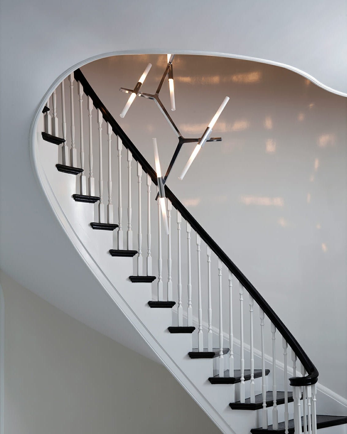 木の枝のシャンデリア