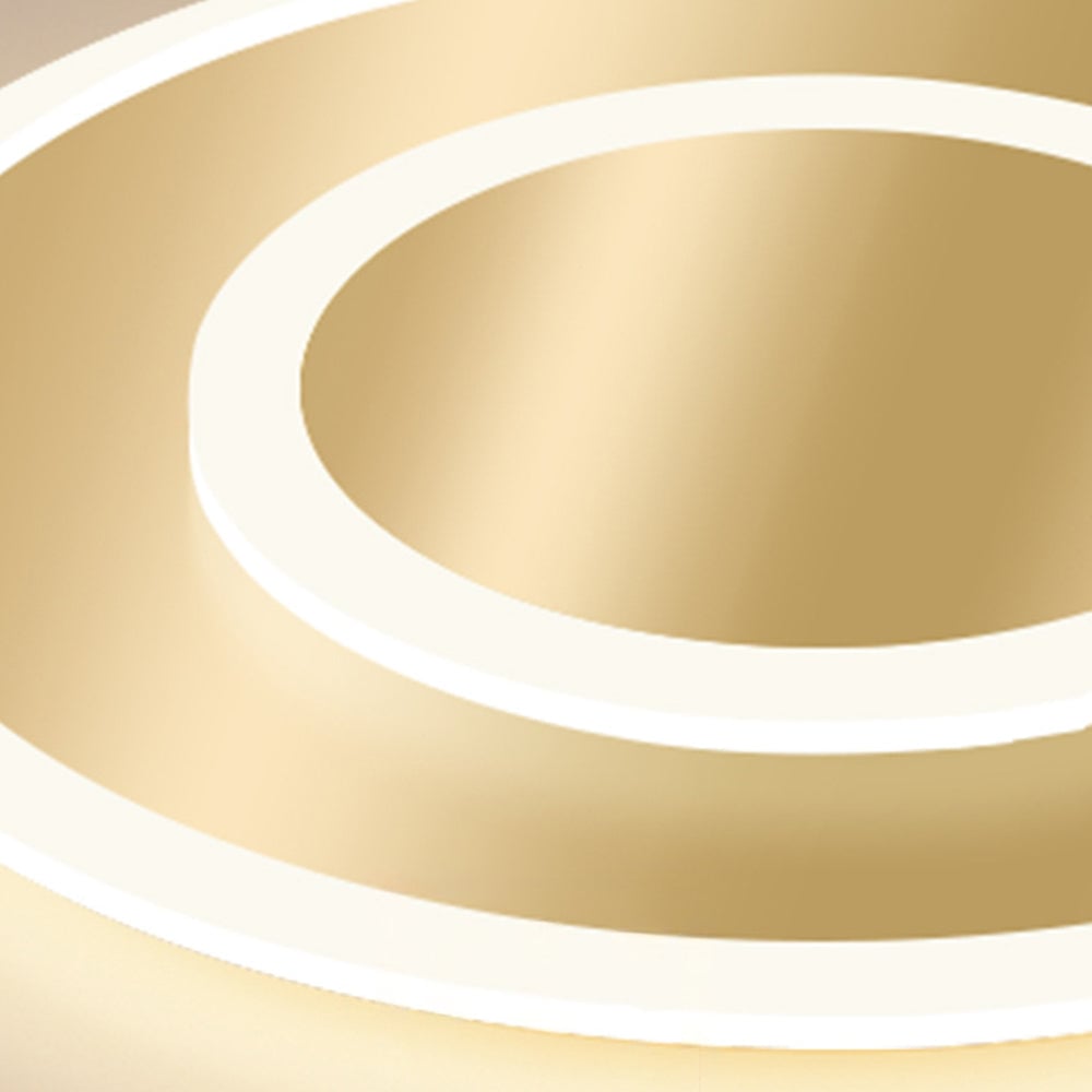 寝室用シンプルデザインメダルLEDシーリングランプ