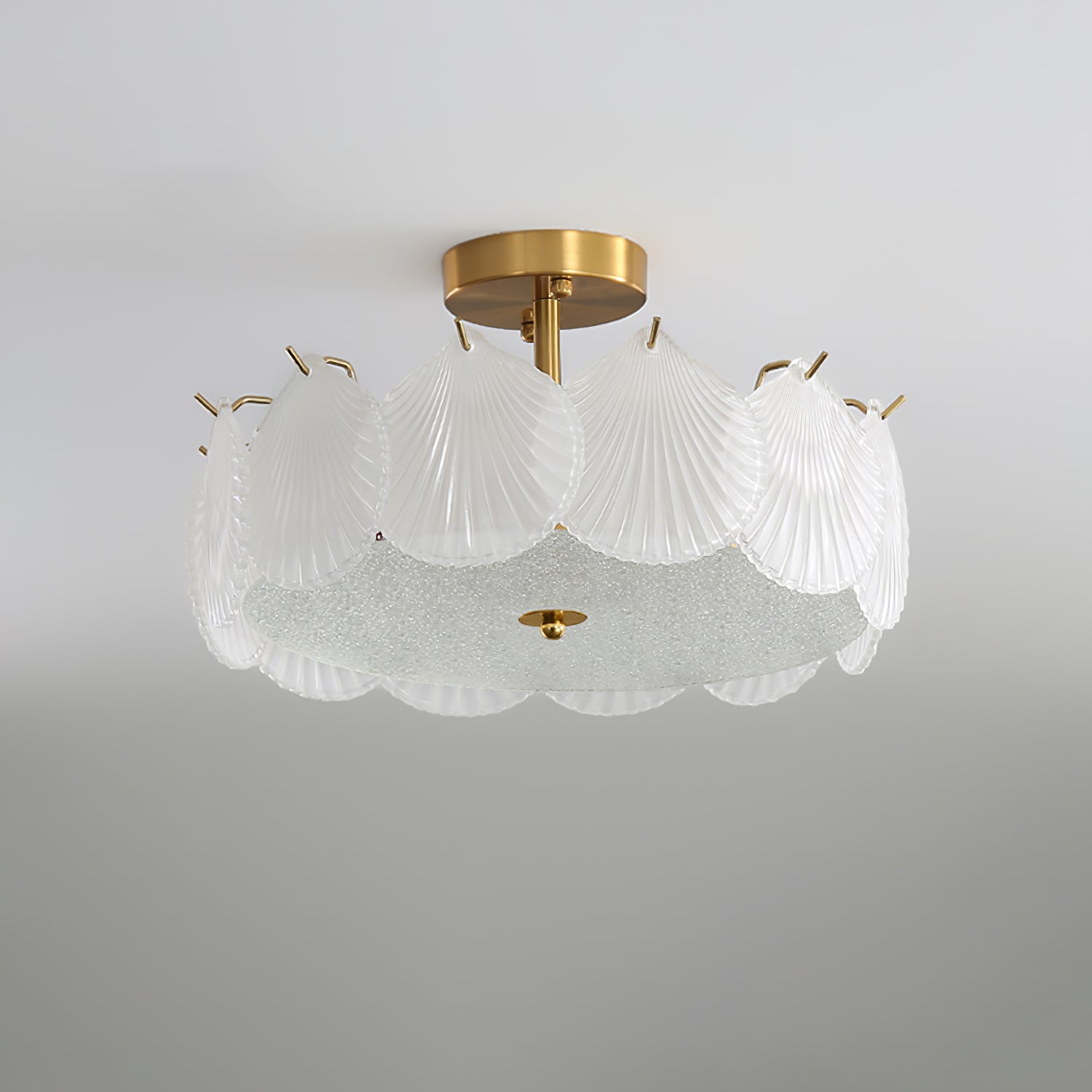 Shell Glass Chandeliers