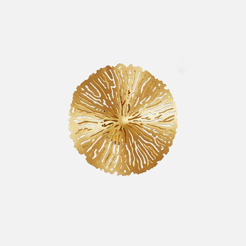 蓮の葉の壁取り付け用燭台