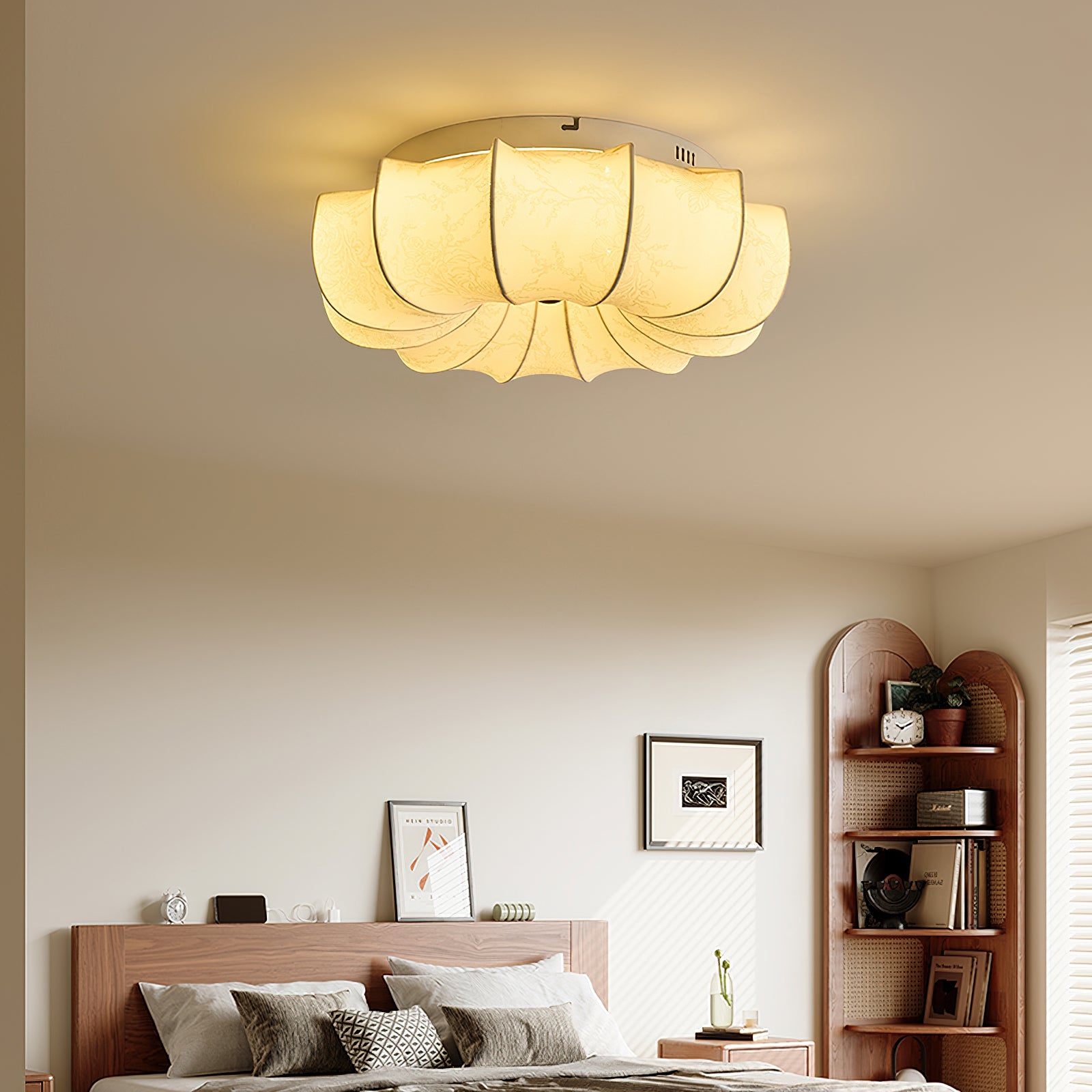 リッタ ファブリック シーリング ランプ