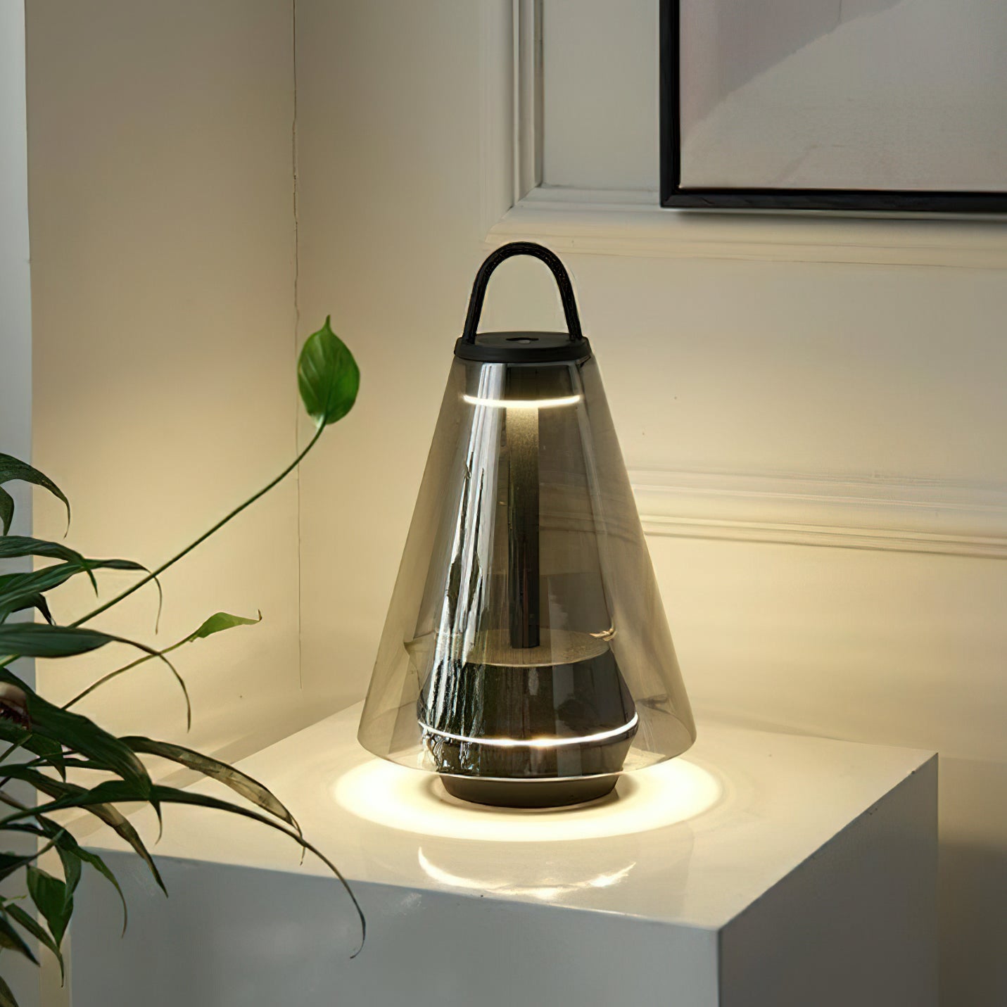 シャトル内蔵バッテリーテーブルランプ