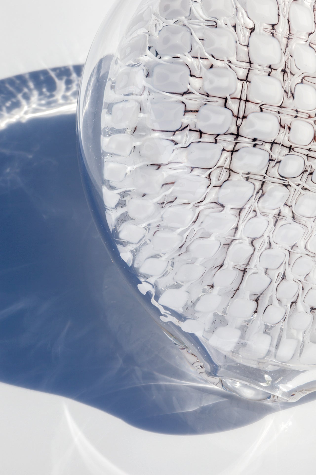 White-Clear Glass Wall Lamp