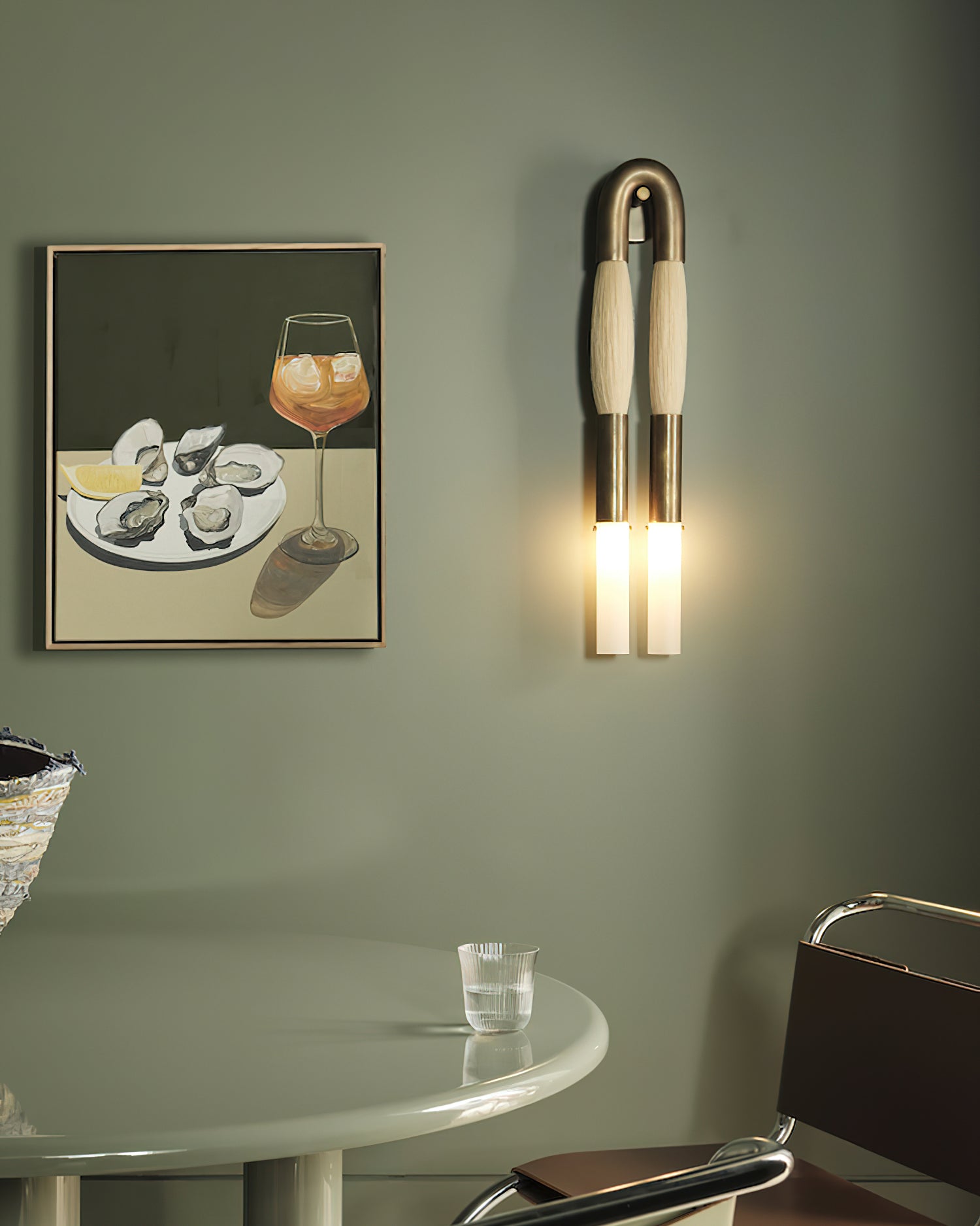 馬毛ウォールランプ