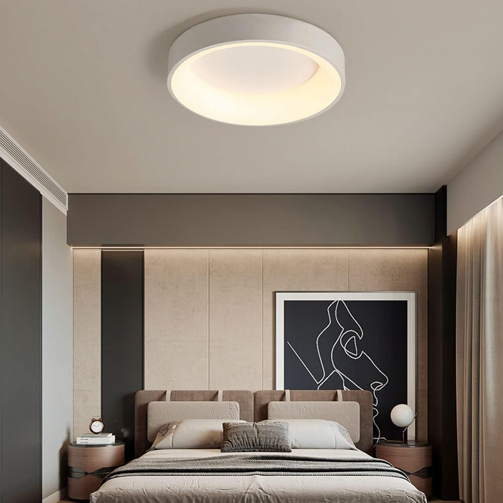 リビングルームに最適なモダンな丸型LEDシーリングライト