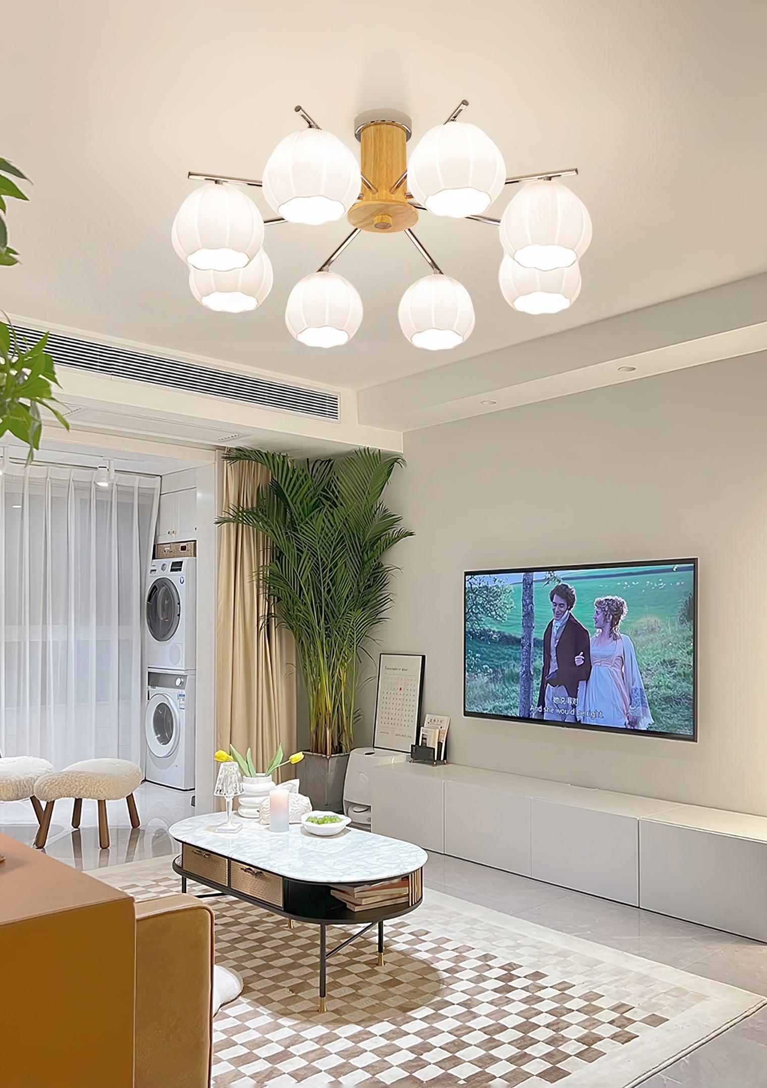 花のつぼみシーリングランプ