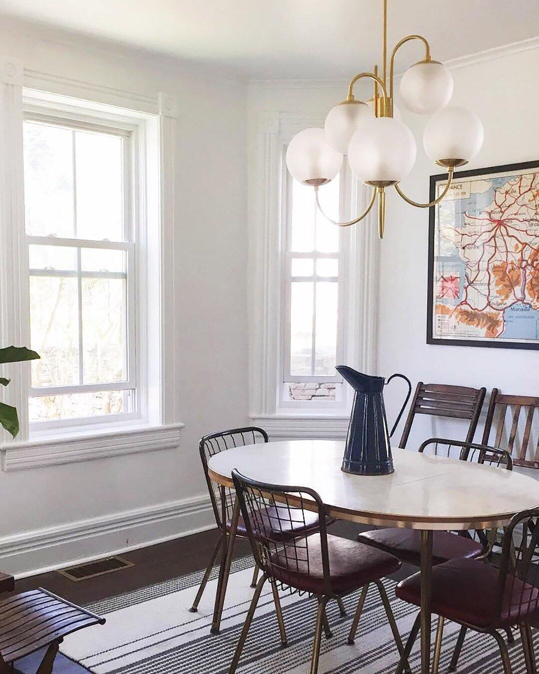 グースネックシャンデリア