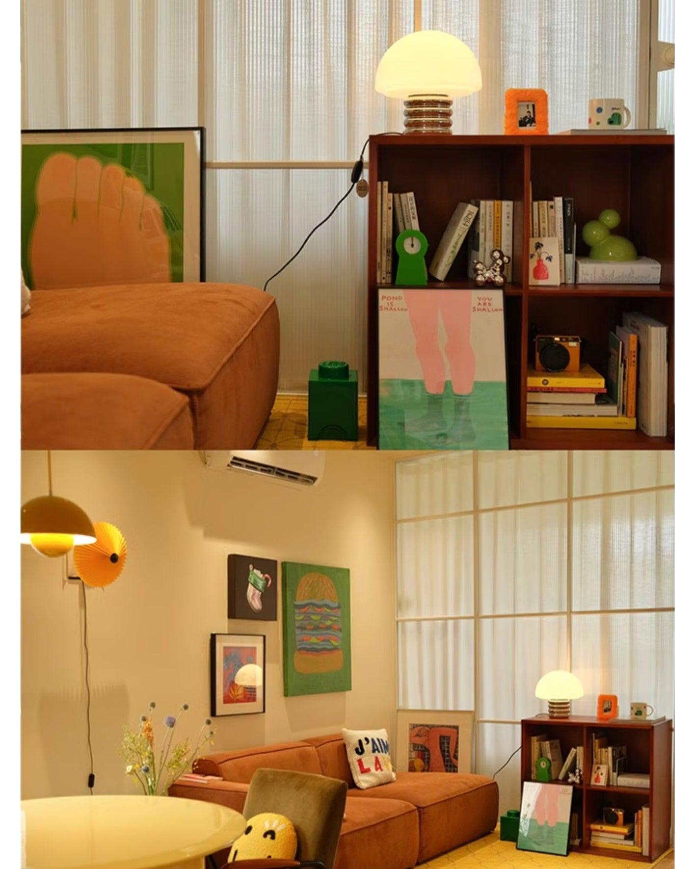 スペース エイジ マッシュルーム テーブル ランプ