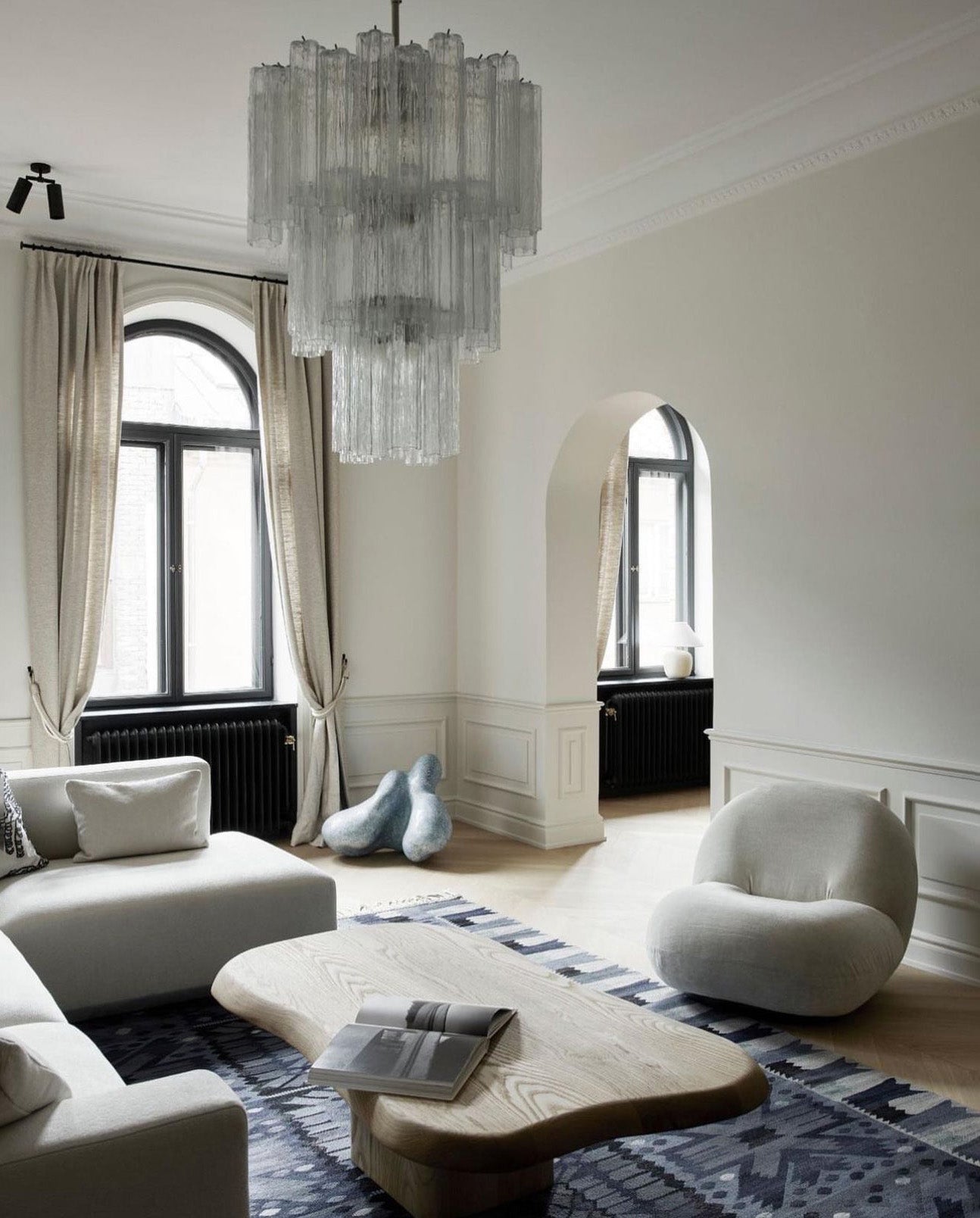 ホリー ムラーノガラス シャンデリア