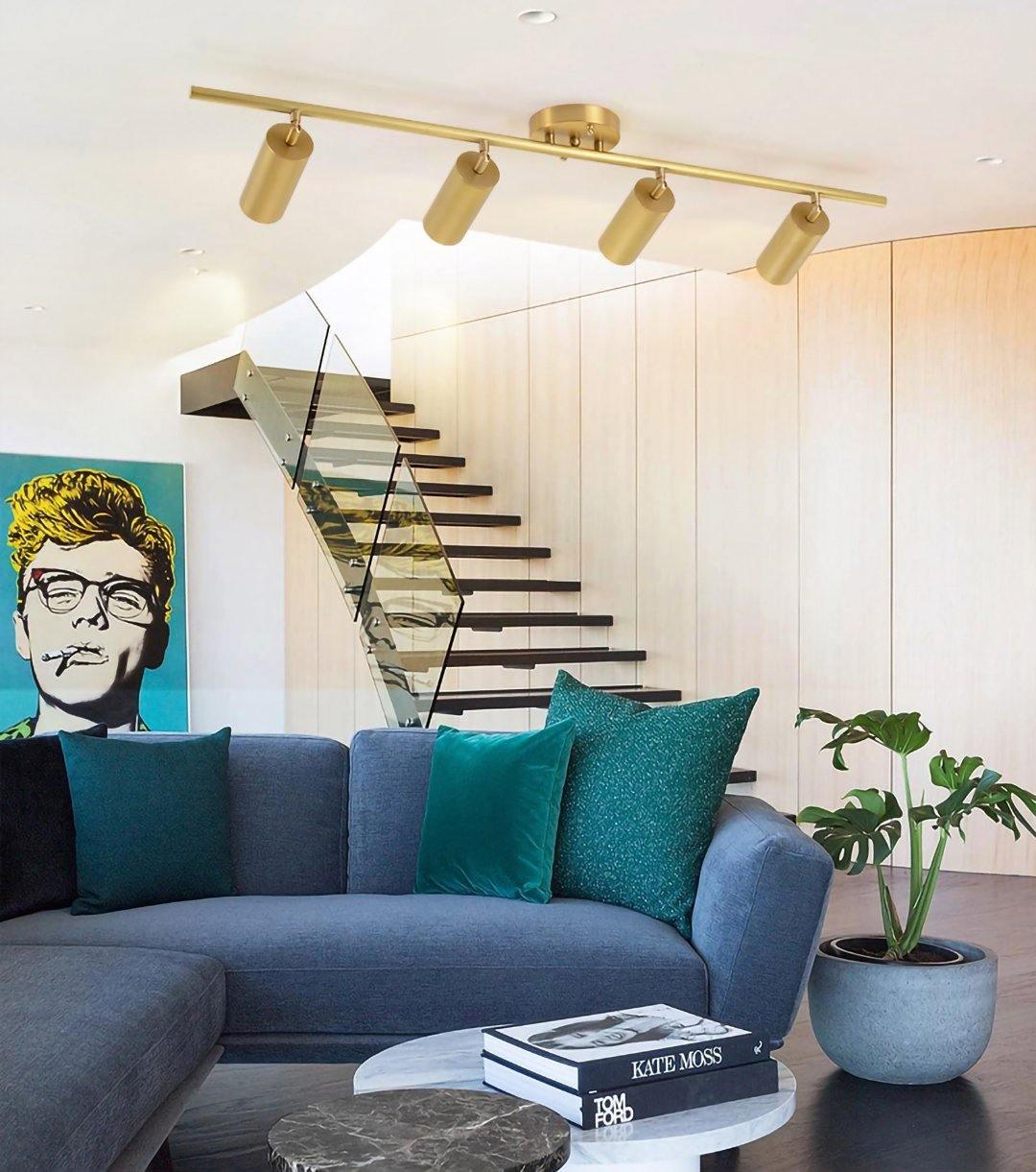 モダンなデリアシーリングランプ