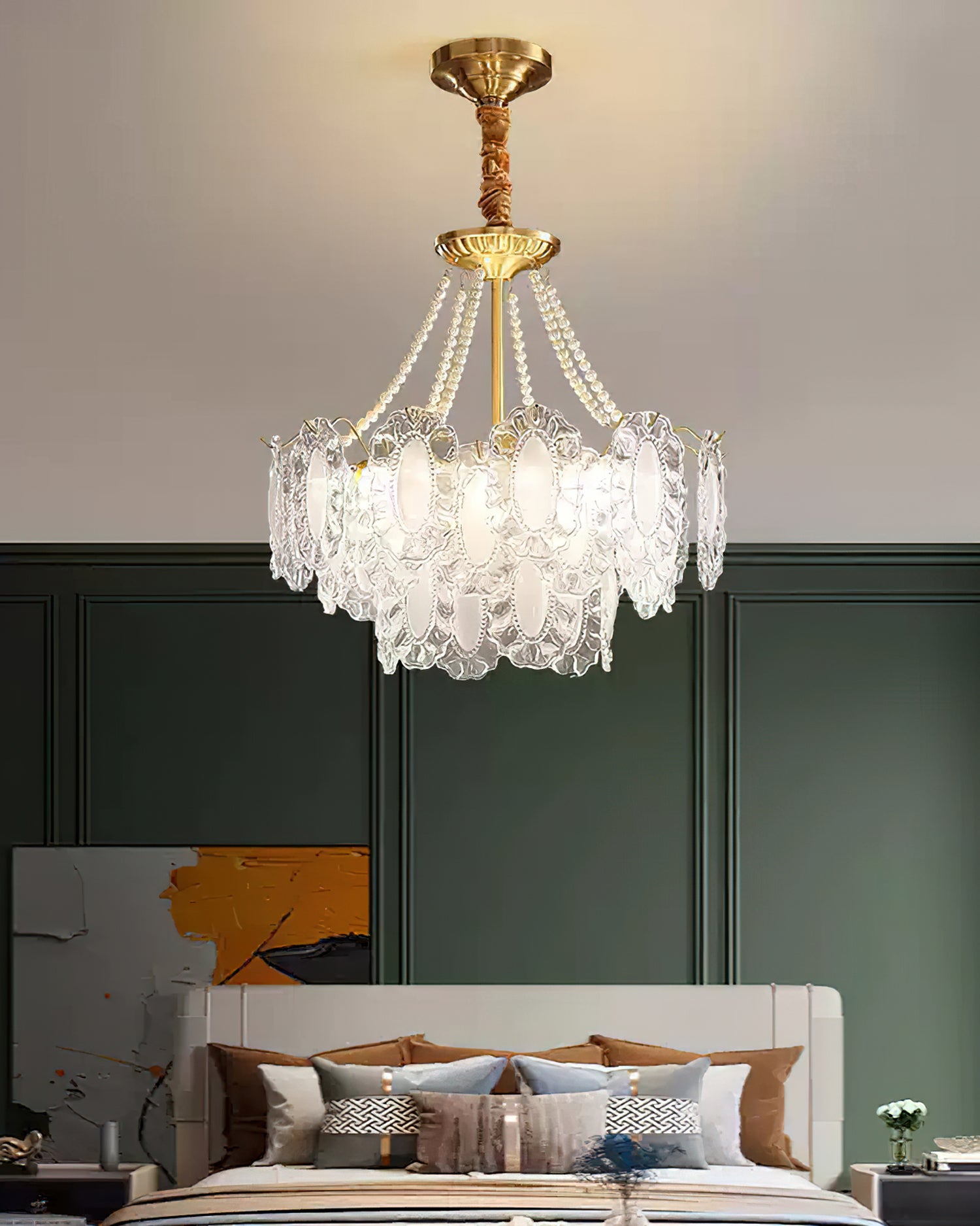 Nason Pearl Glass Chandelier