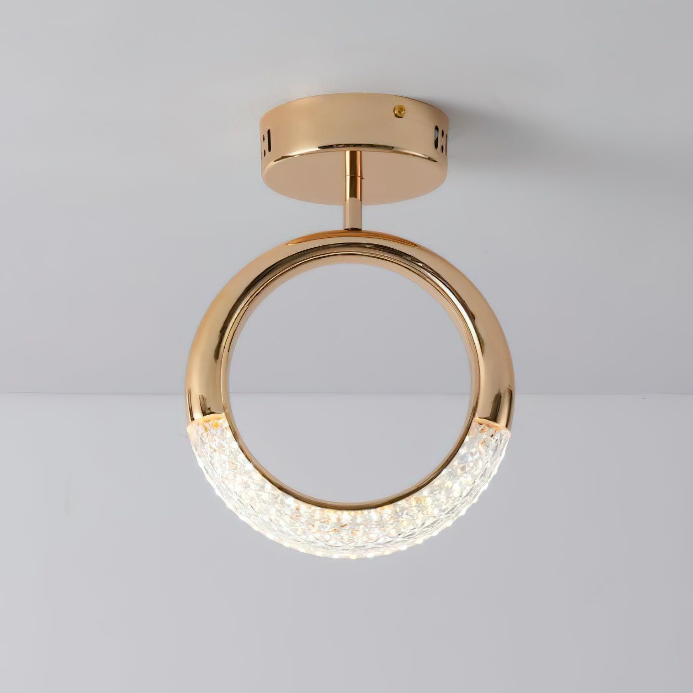 光沢のあるイヤリングの天井ランプ